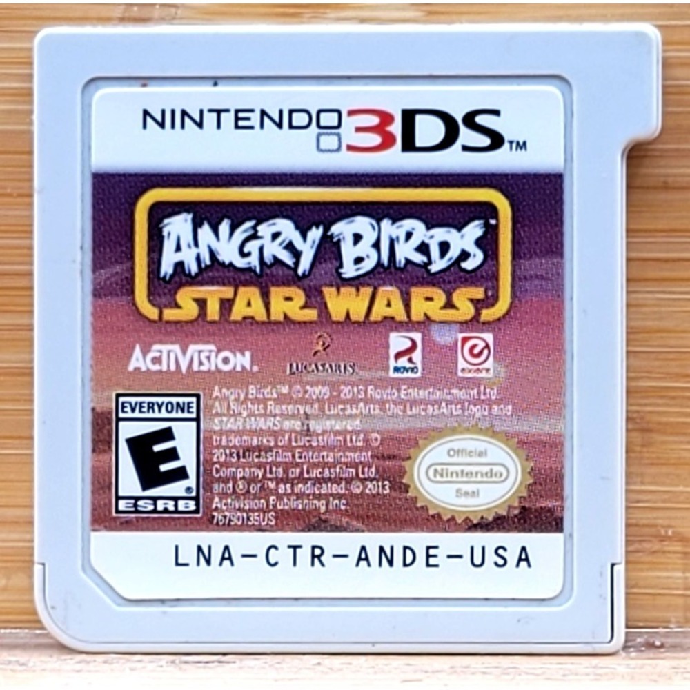 Angry Birds‎ Star Wars Nintendo 3DS 2013 Cartridge Only